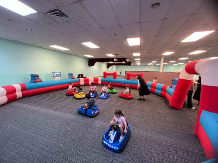 Little Racer Bumper Car rental setup in Port St Lucie Florida